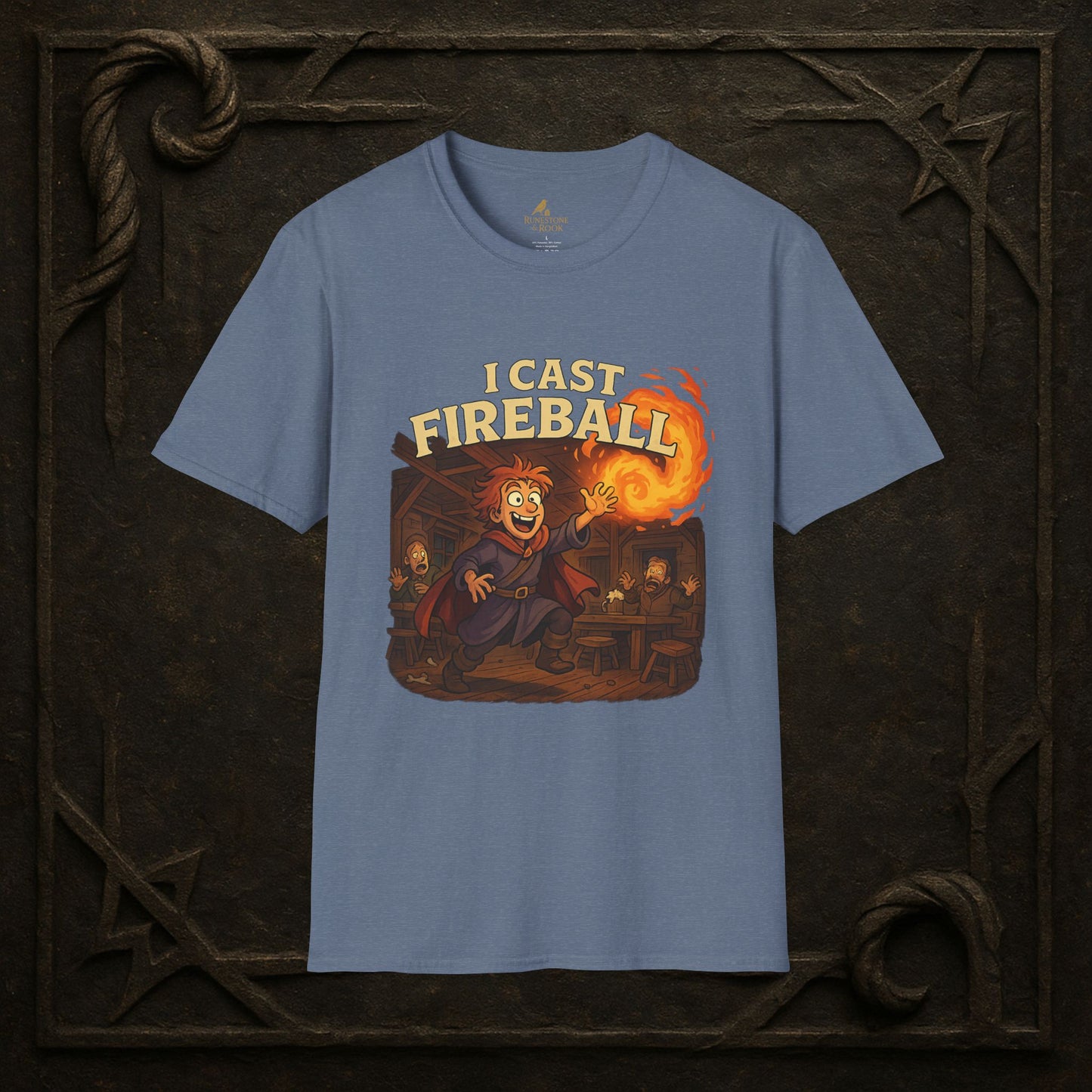 I Cast Fireball – Chaotic Sorcerer Tavern Tee