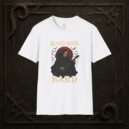 Blood Moon Bard – Vampiric Lute Master T-Shirt