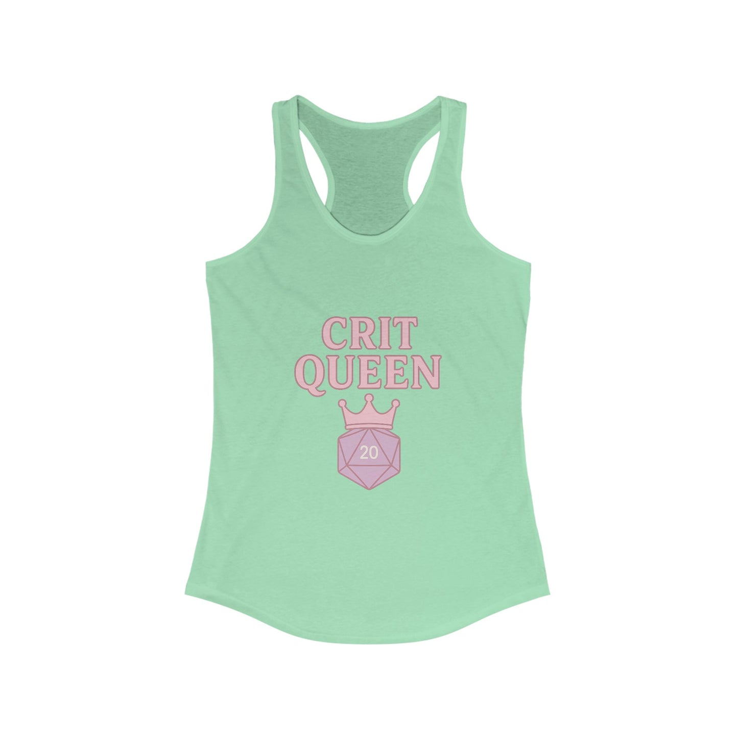 Crit Queen – D20 Crown Fantasy Tank Design