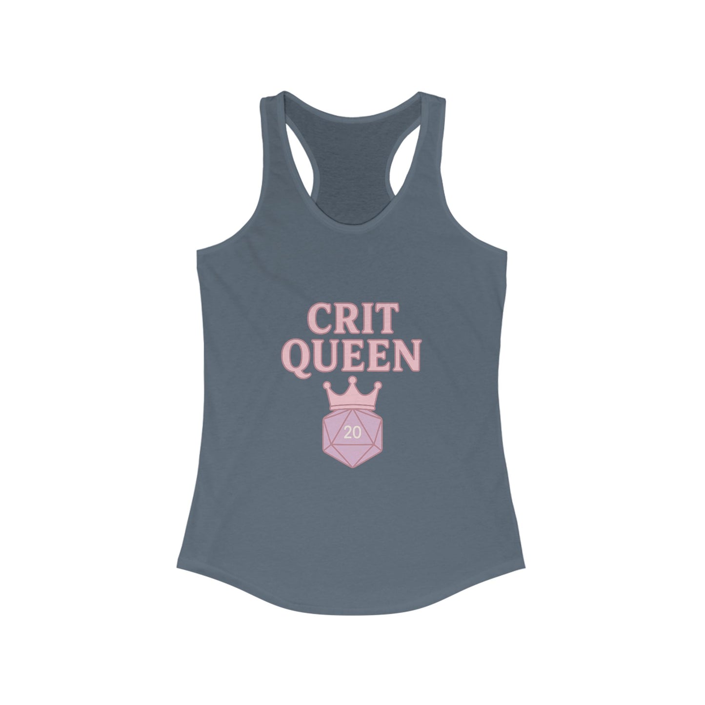 Crit Queen – D20 Crown Fantasy Tank Design