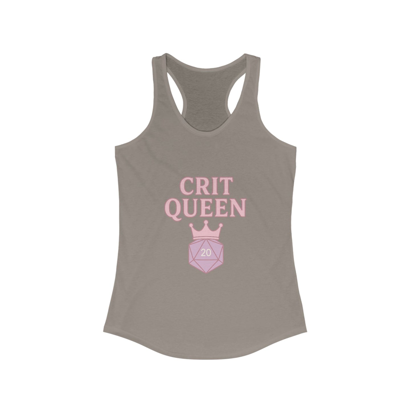 Crit Queen – D20 Crown Fantasy Tank Design
