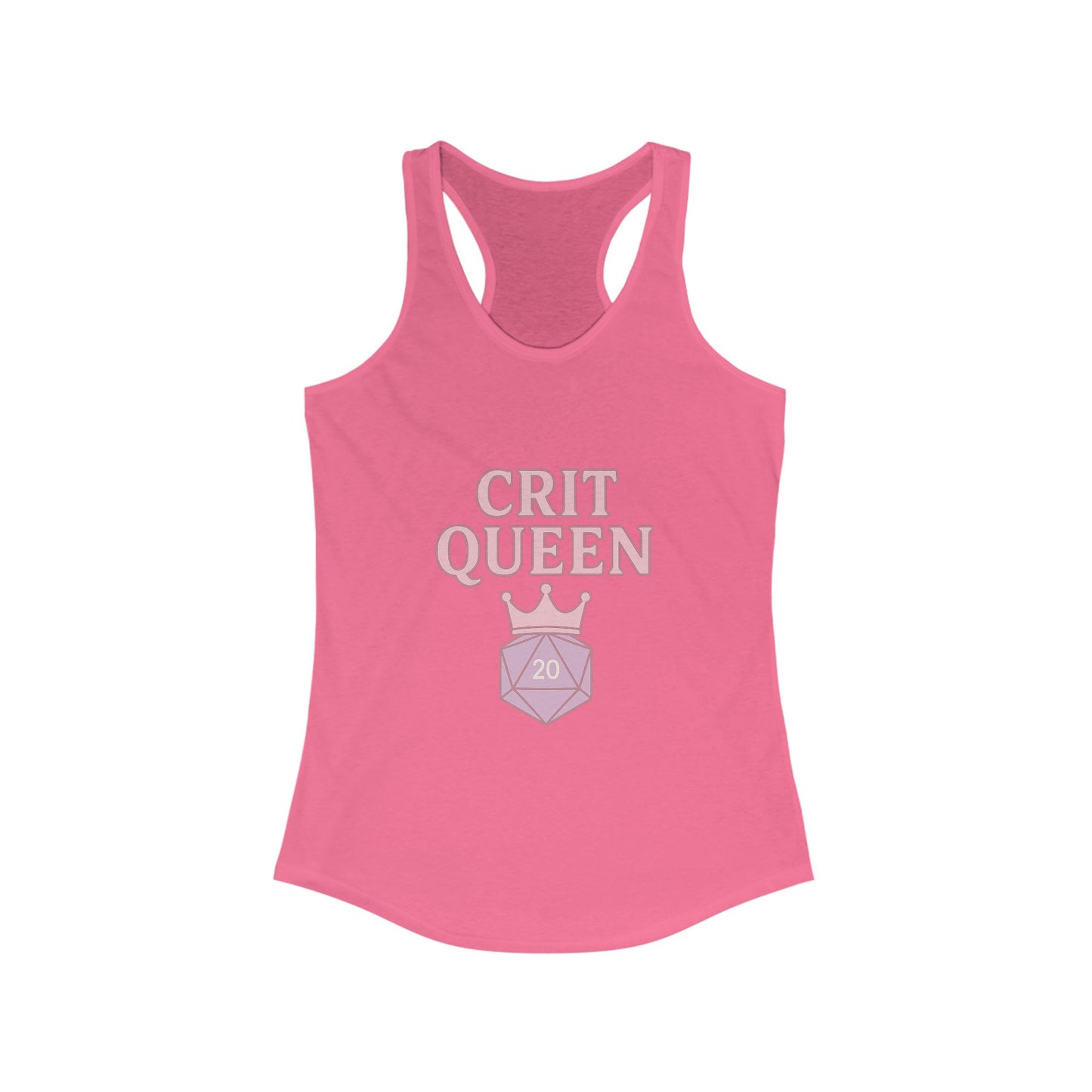 Crit Queen – D20 Crown Fantasy Tank Design