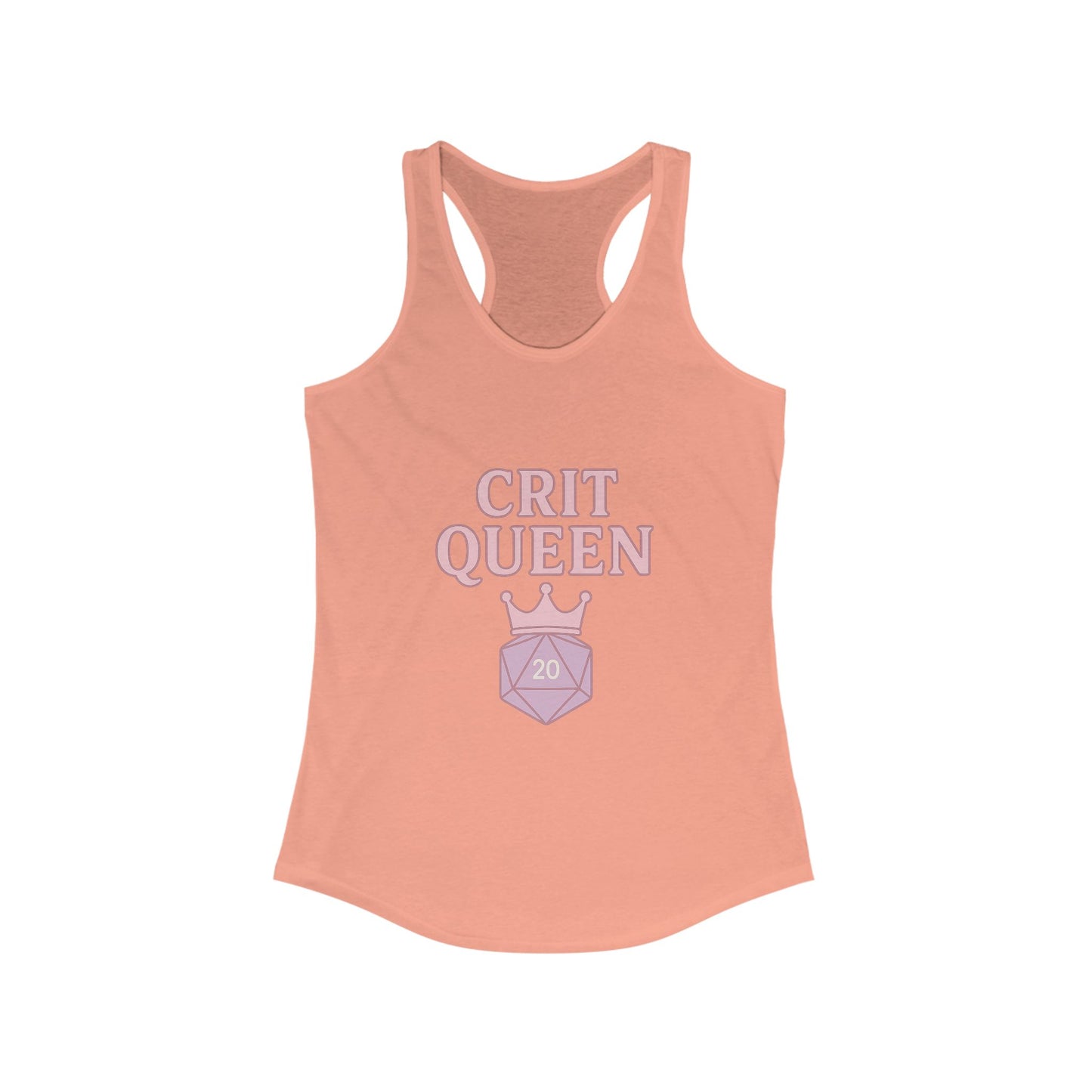 Crit Queen – D20 Crown Fantasy Tank Design