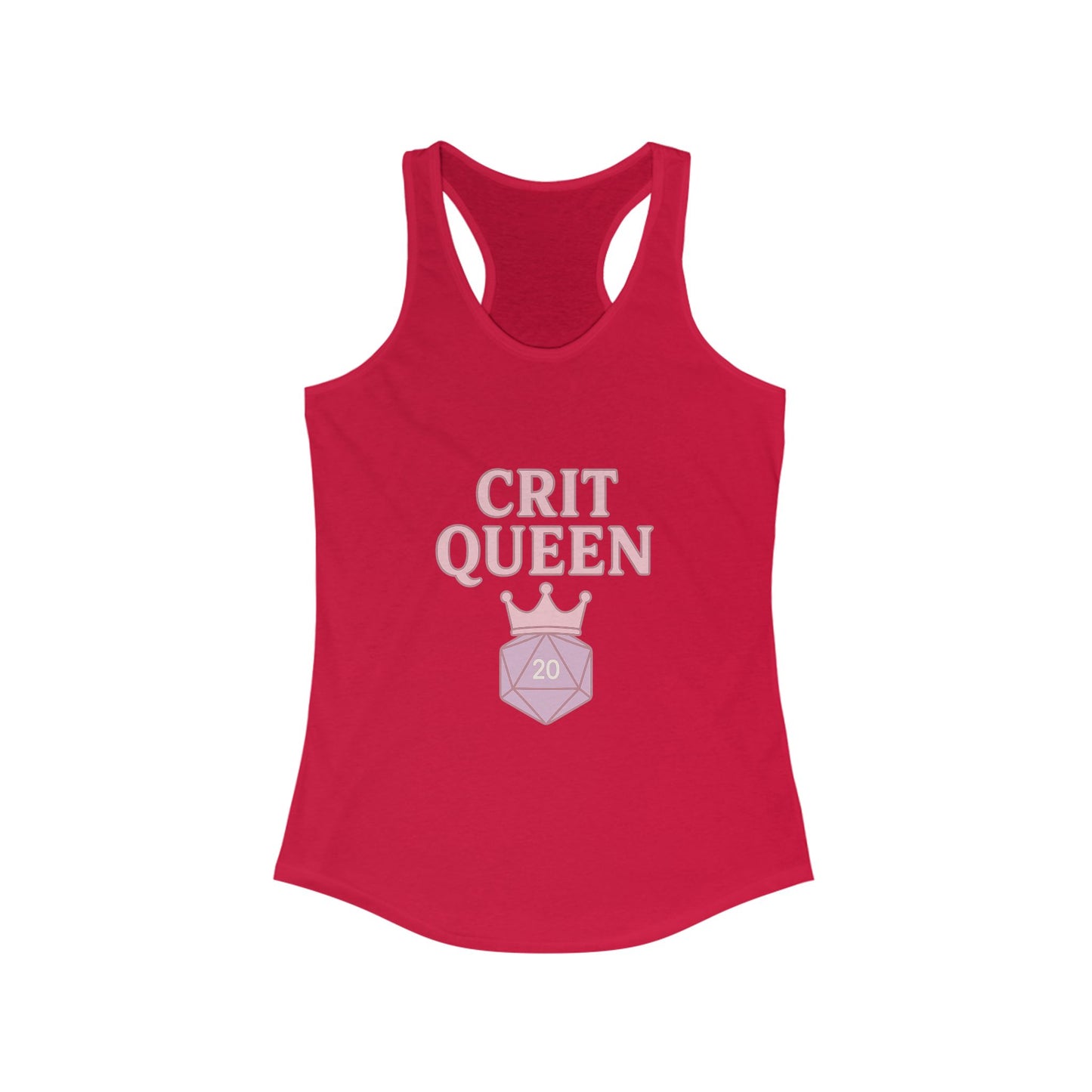 Crit Queen – D20 Crown Fantasy Tank Design
