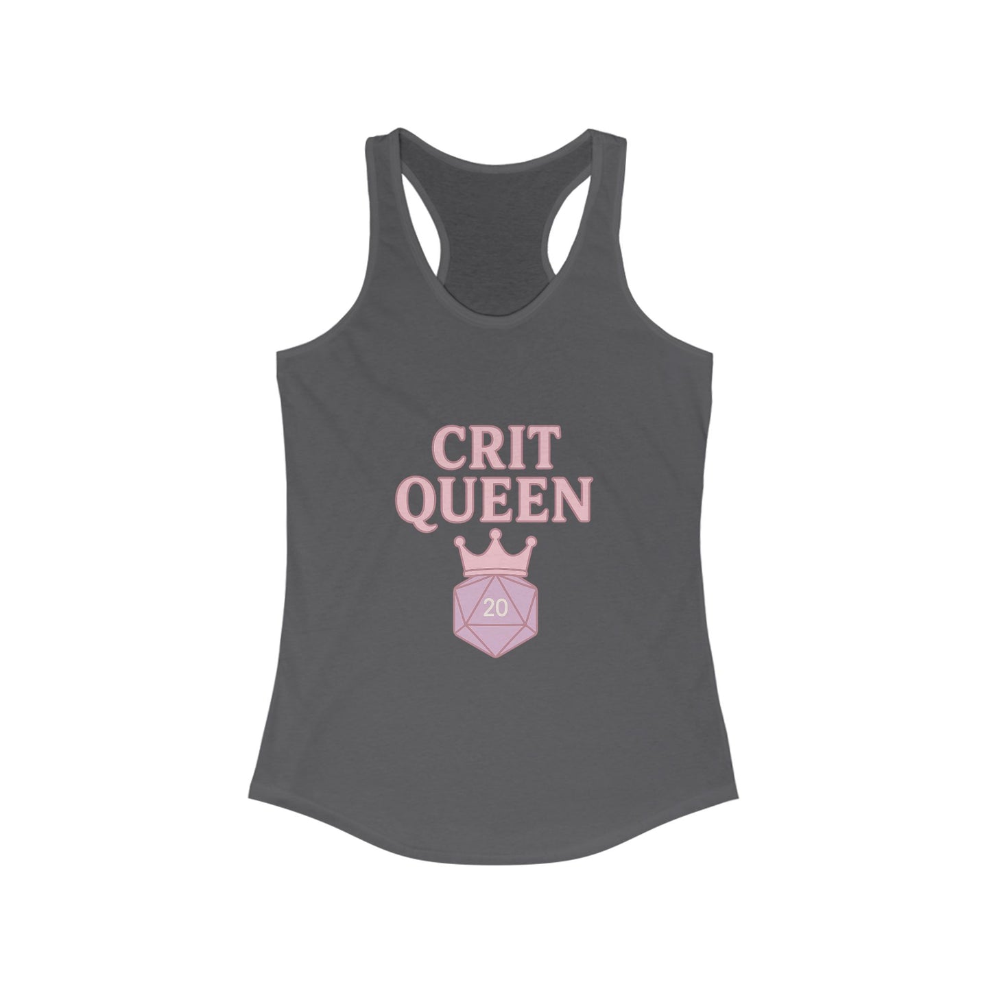 Crit Queen – D20 Crown Fantasy Tank Design