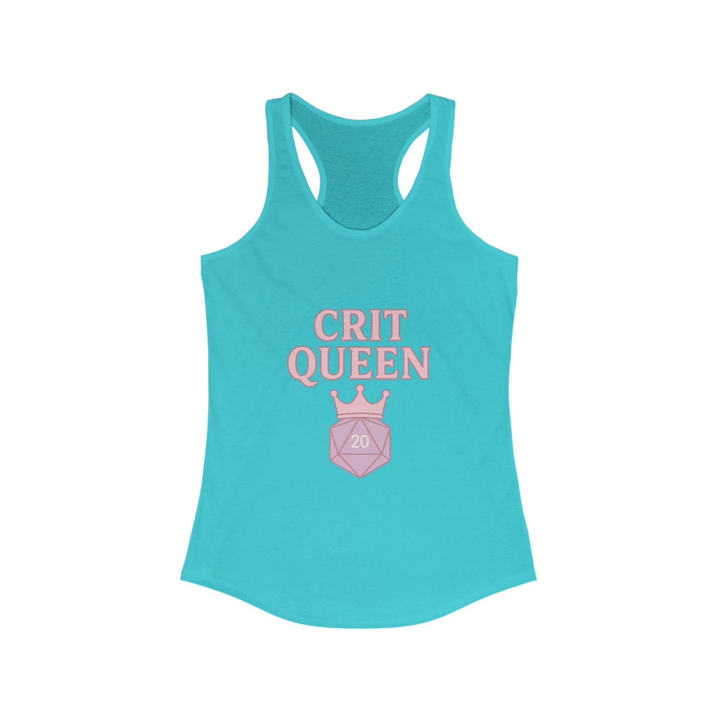 Crit Queen – D20 Crown Fantasy Tank Design