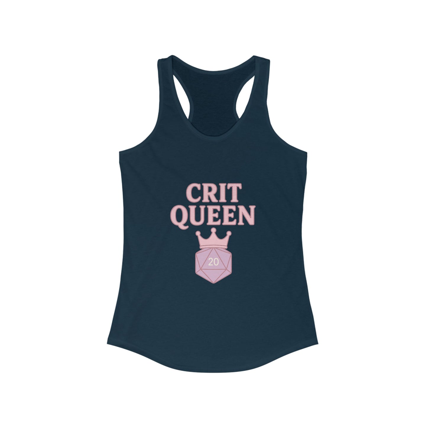 Crit Queen – D20 Crown Fantasy Tank Design