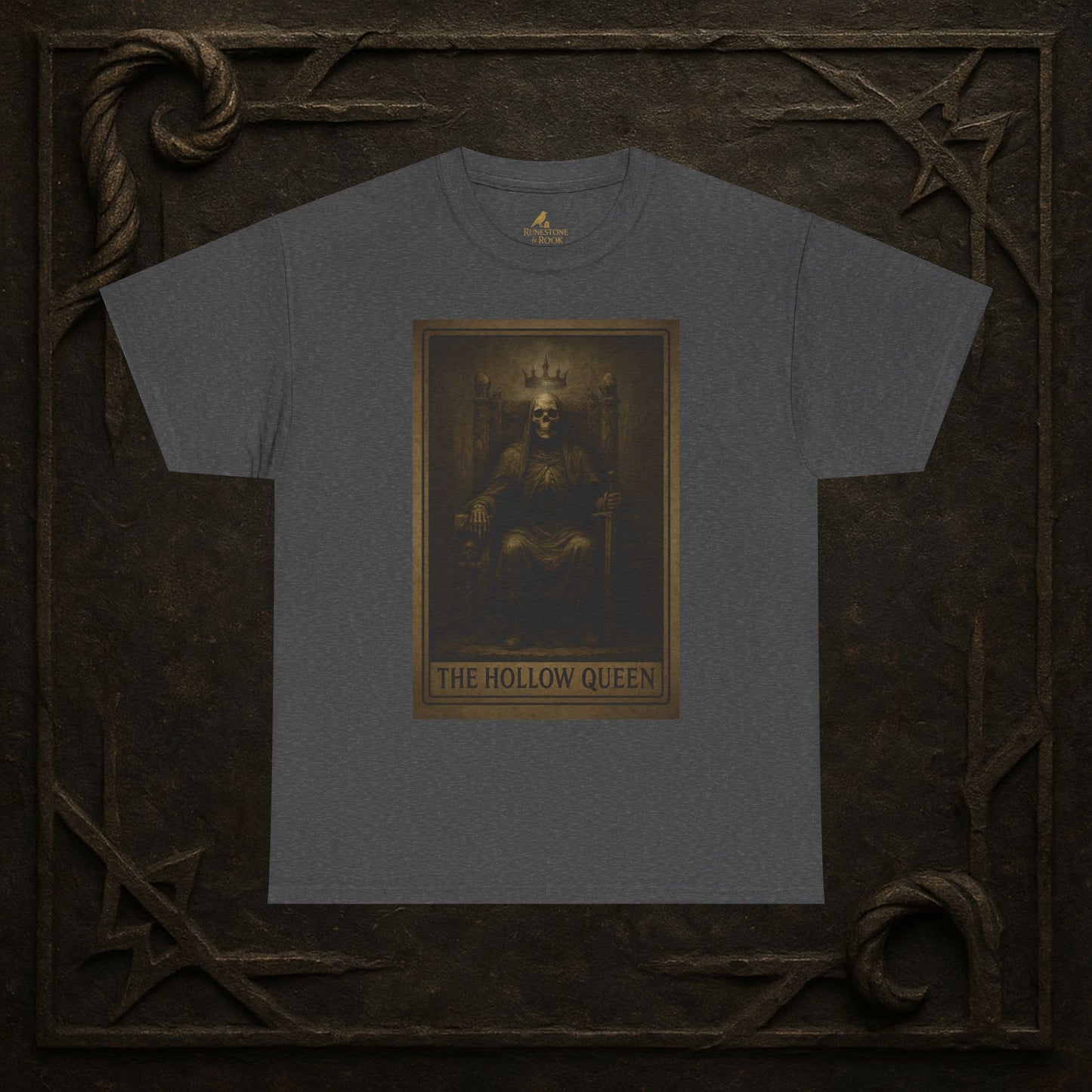 The Hollow Queen – Tarot of the Dead Tee (Card II)