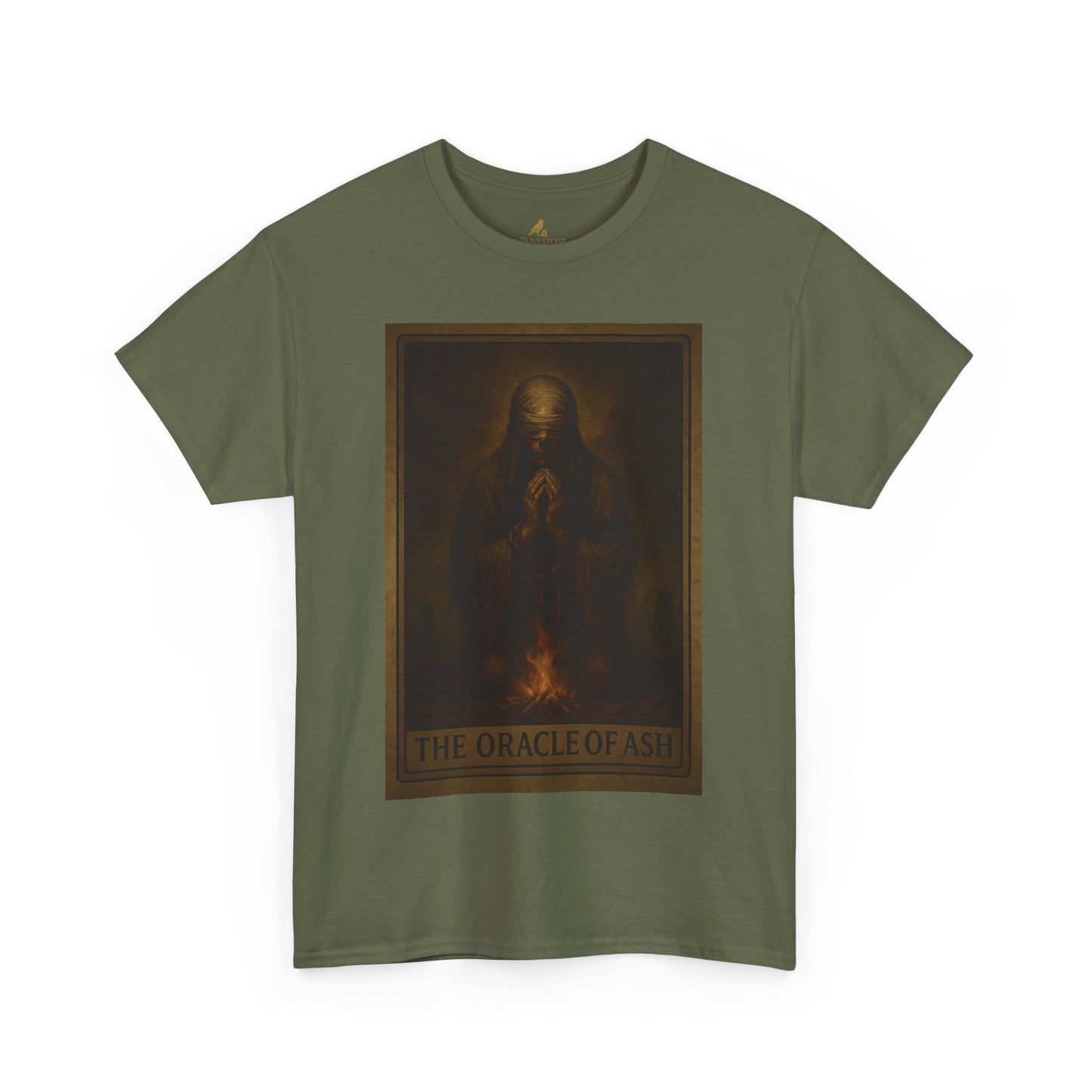 The Oracle of Ash – Tarot of the Dead Tee (Card XI)