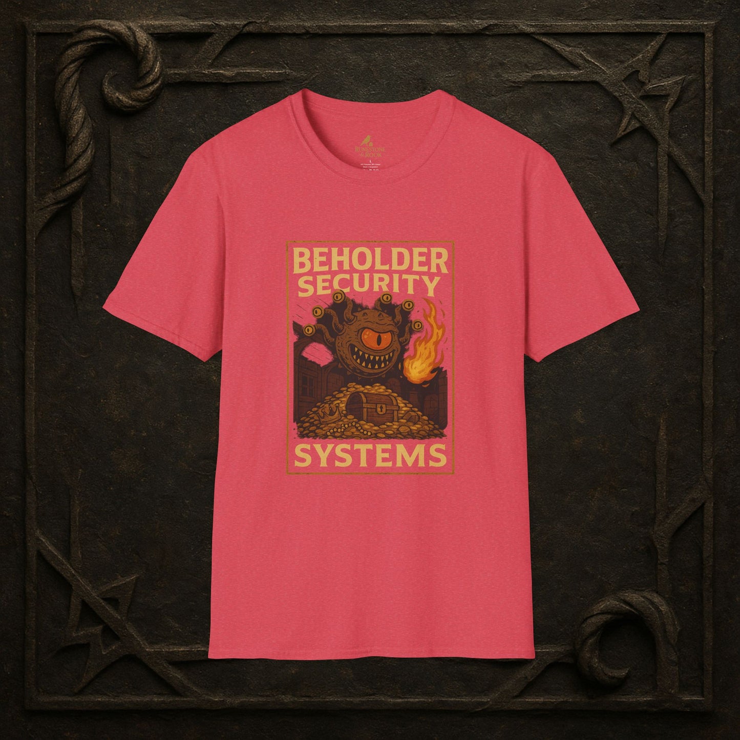 Beholder Security Systems – Fantasy Parody T-Shirt