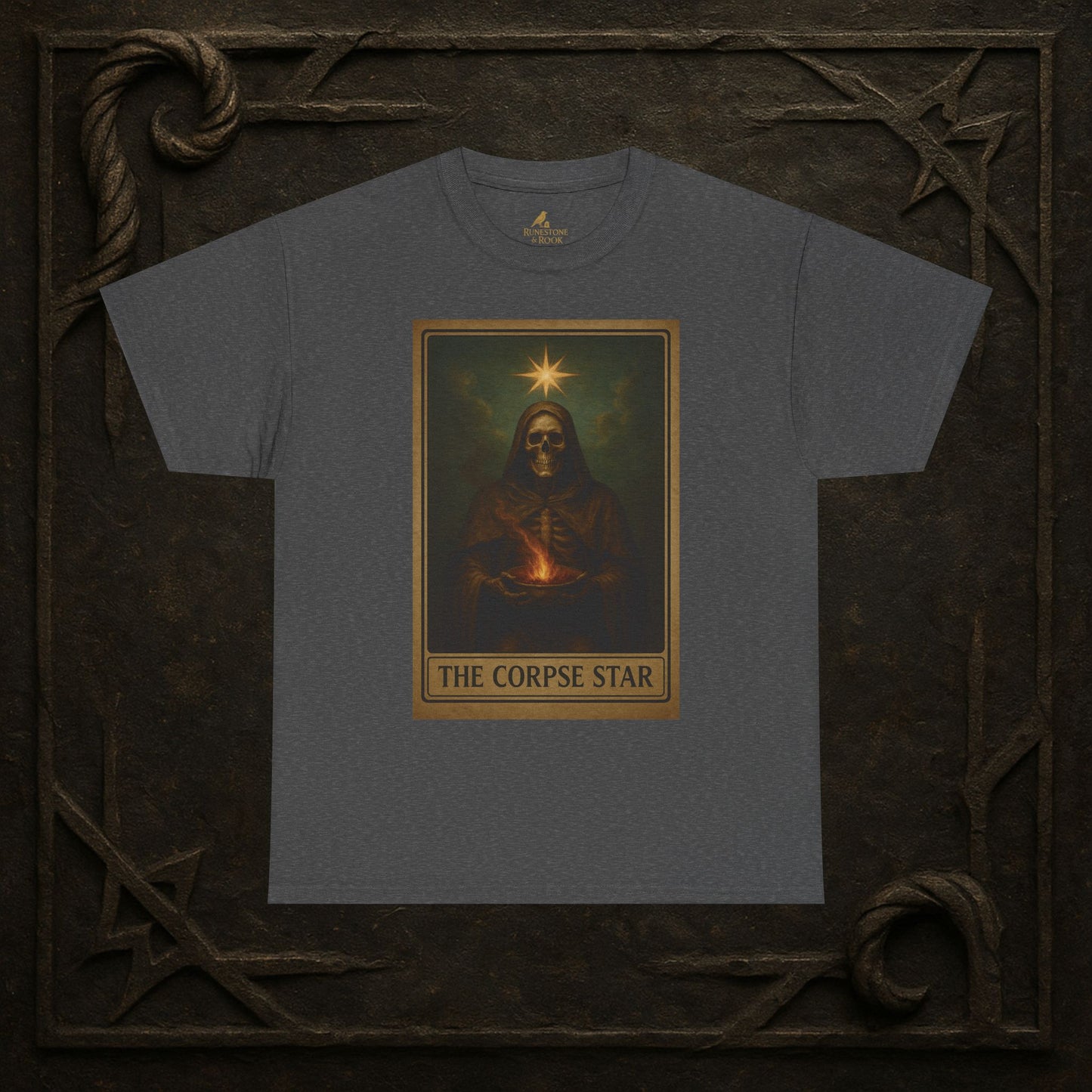 The Corpse Star – Tarot of the Dead Tee (Card XVII)