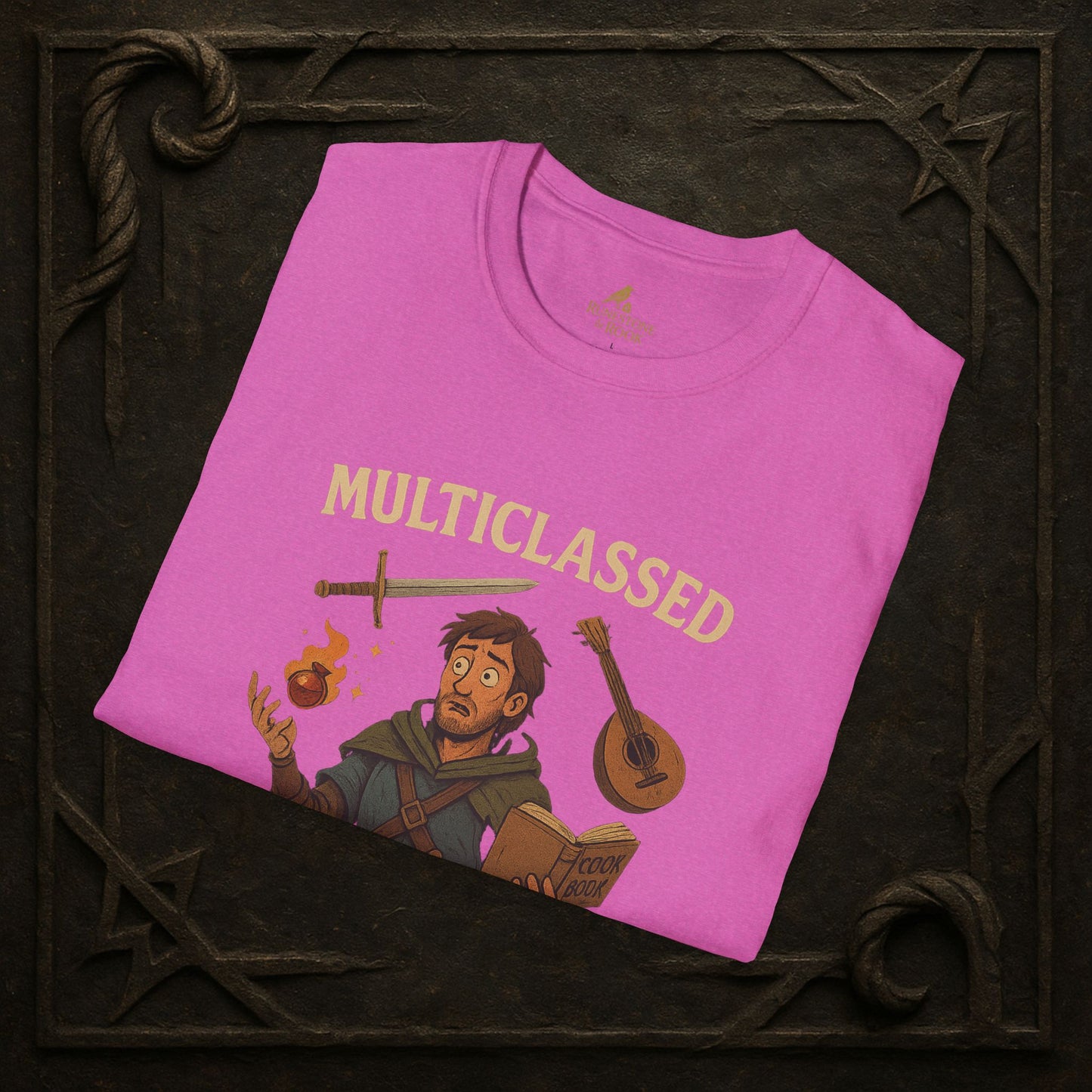Multiclassed Mess – Chaos Class Adventurer T-Shirt
