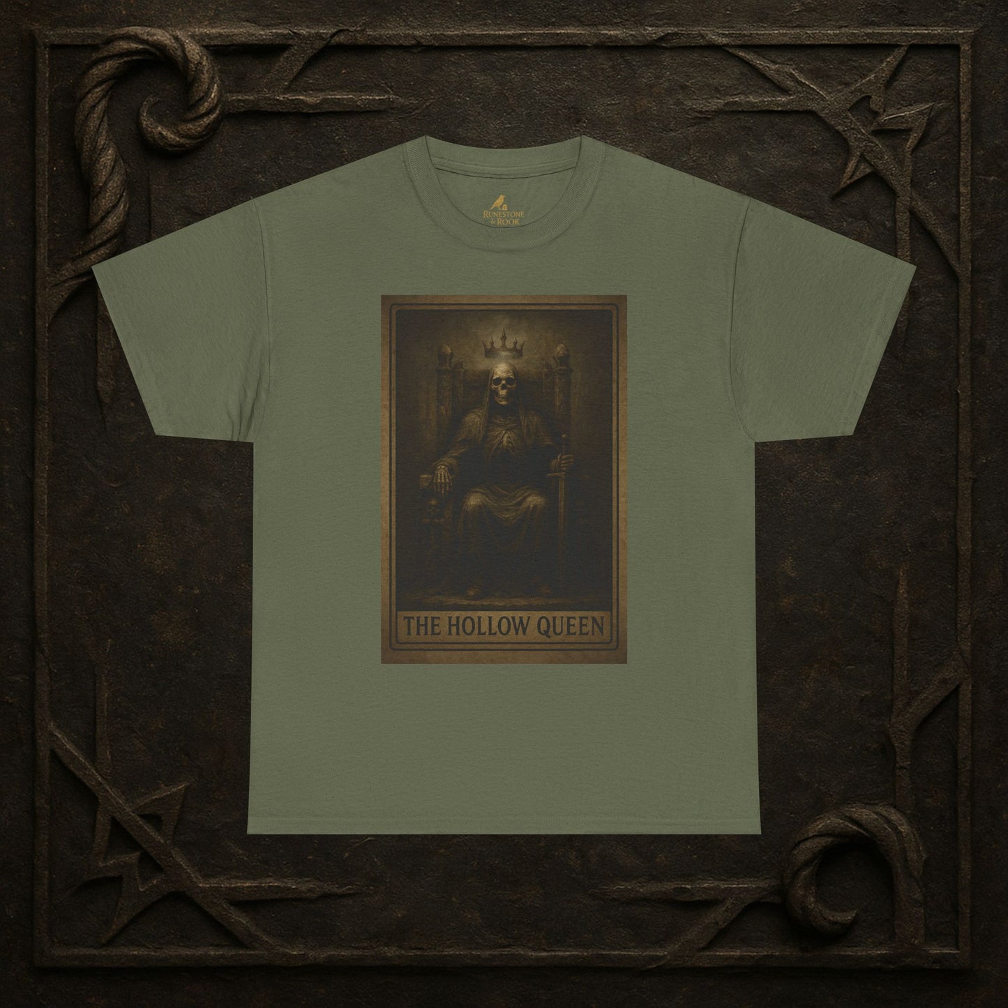The Hollow Queen – Tarot of the Dead Tee (Card II)
