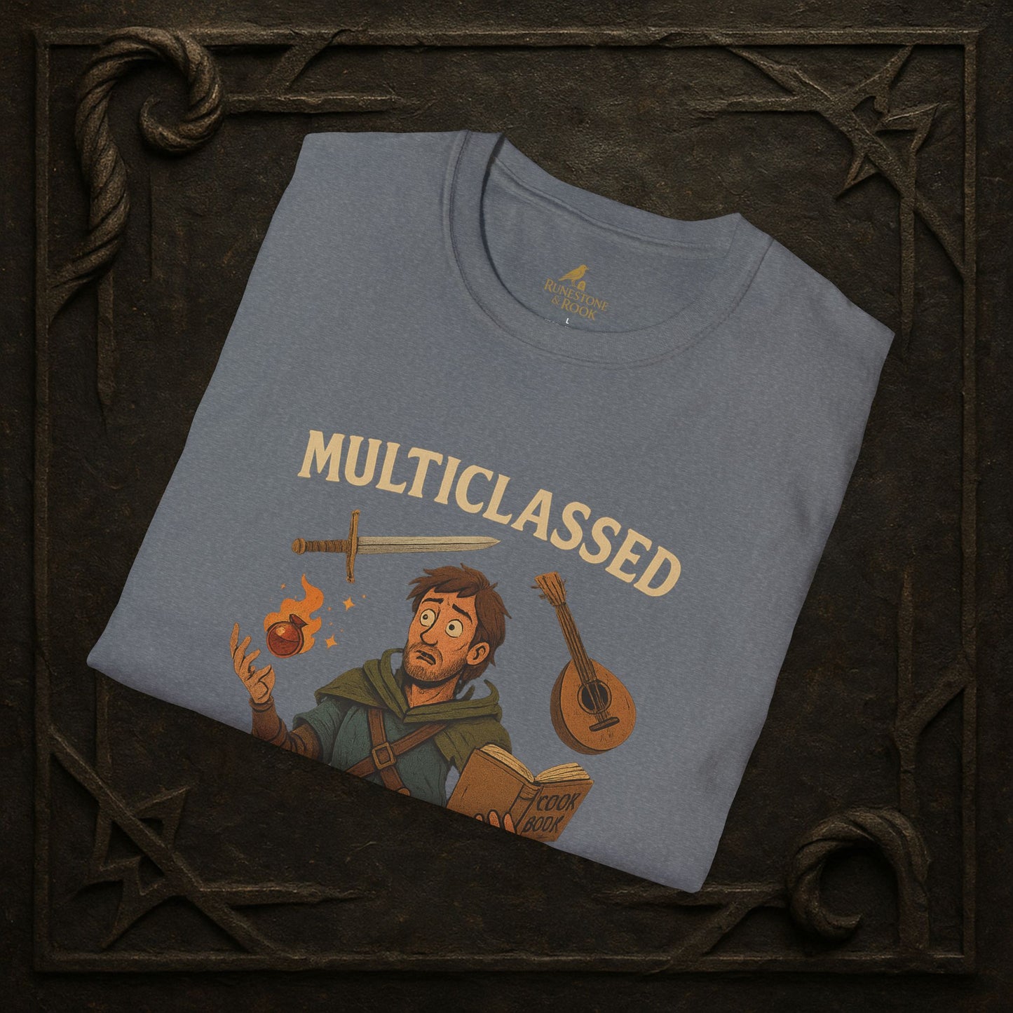 Multiclassed Mess – Chaos Class Adventurer T-Shirt