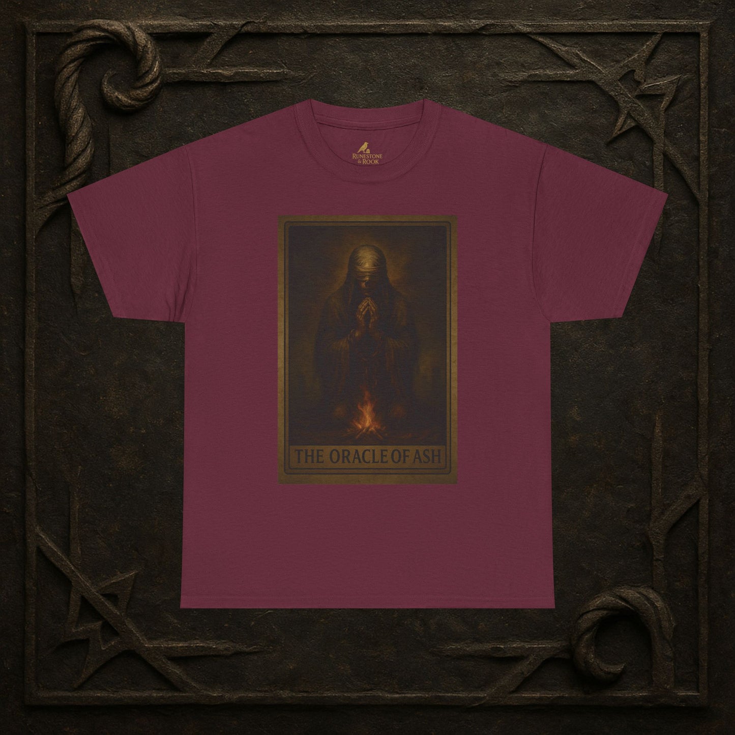 The Oracle of Ash – Tarot of the Dead Tee (Card XI)