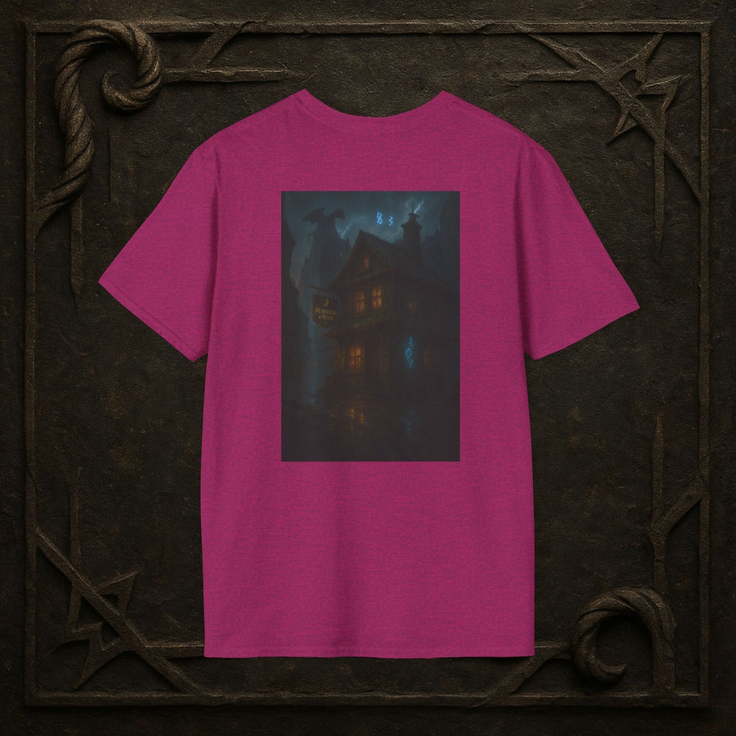 Blood Moon Bard – Vampiric Lute Master T-Shirt