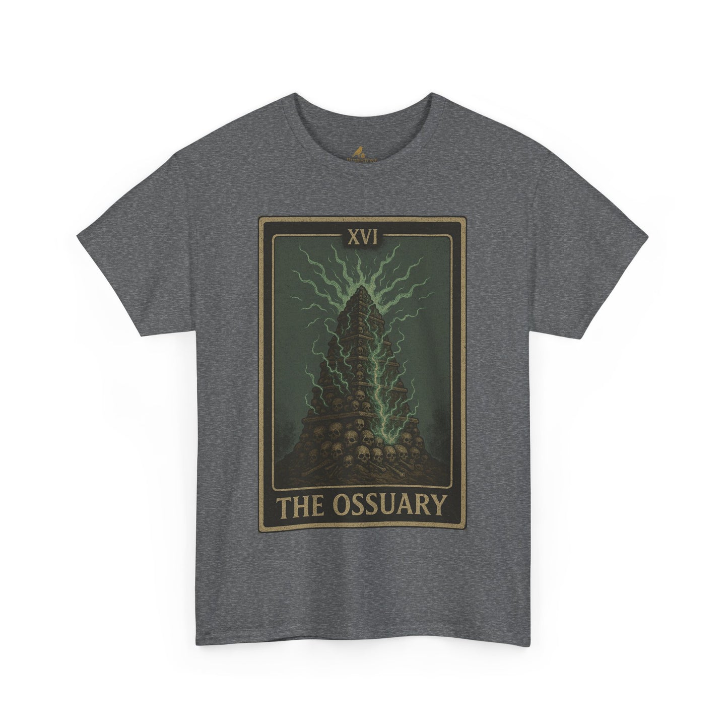 The Ossuary – Tarot of the Dead Tee (Card XVI)