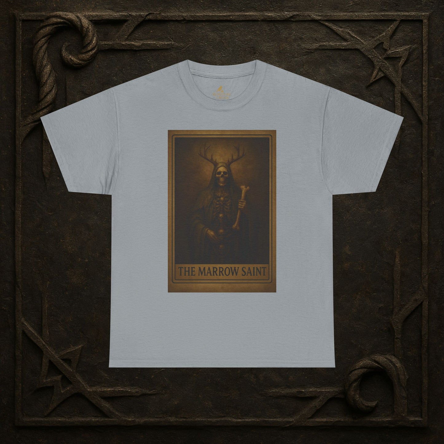 The Marrow Saint – Tarot of the Dead Tee (Card VI)