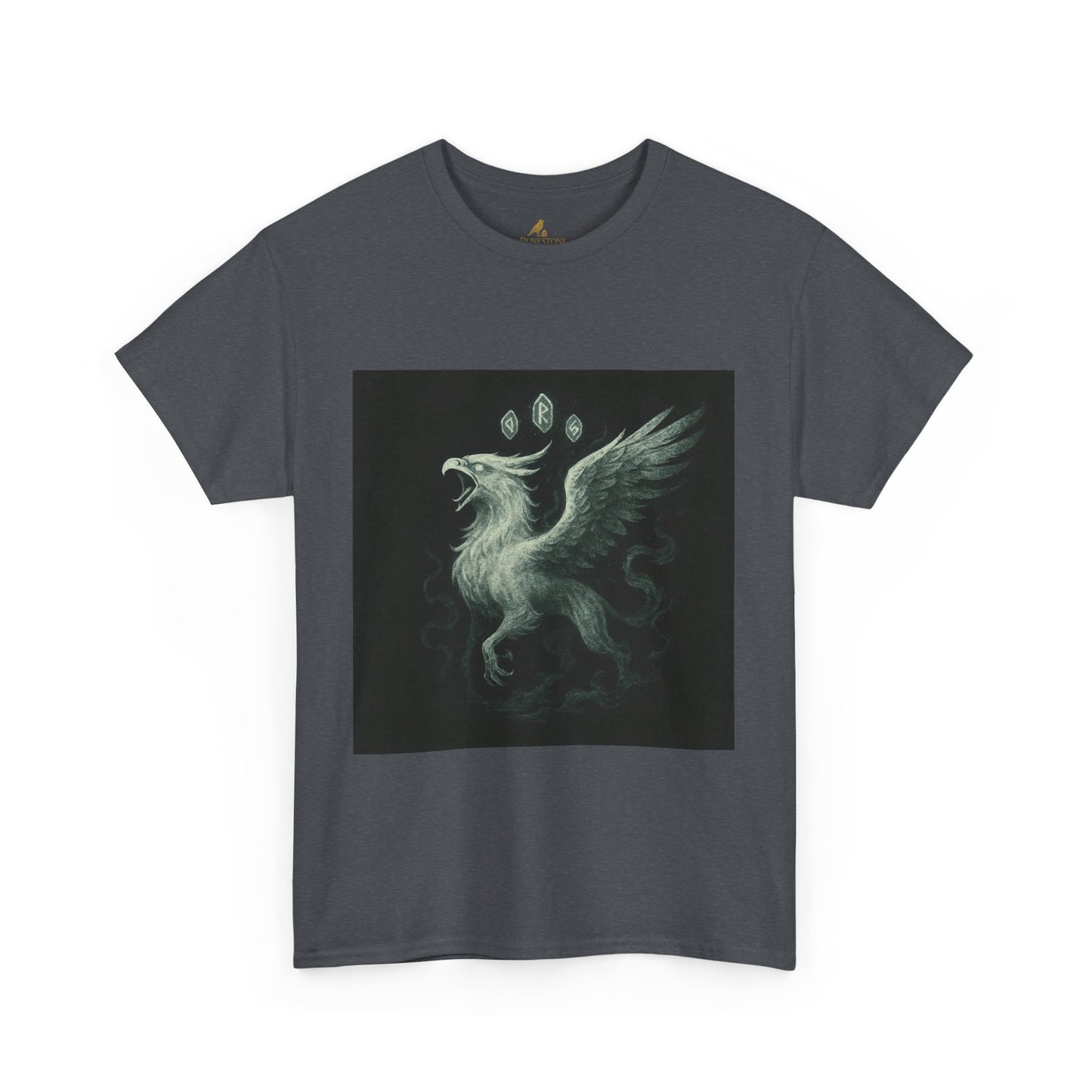 Griffin Wraith Unisex Tee - Spectral Guardian Shirt for Dark Fantasy Fans and RPG Adventurers