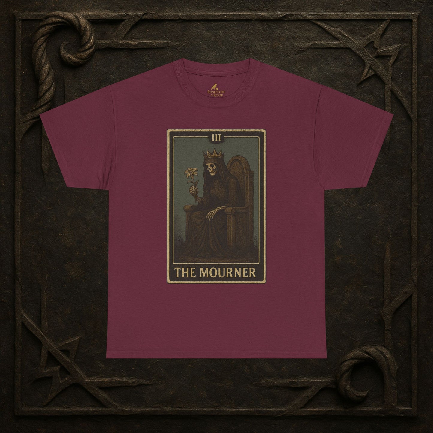 The Mourner – Tarot of the Dead Tee (Card III)
