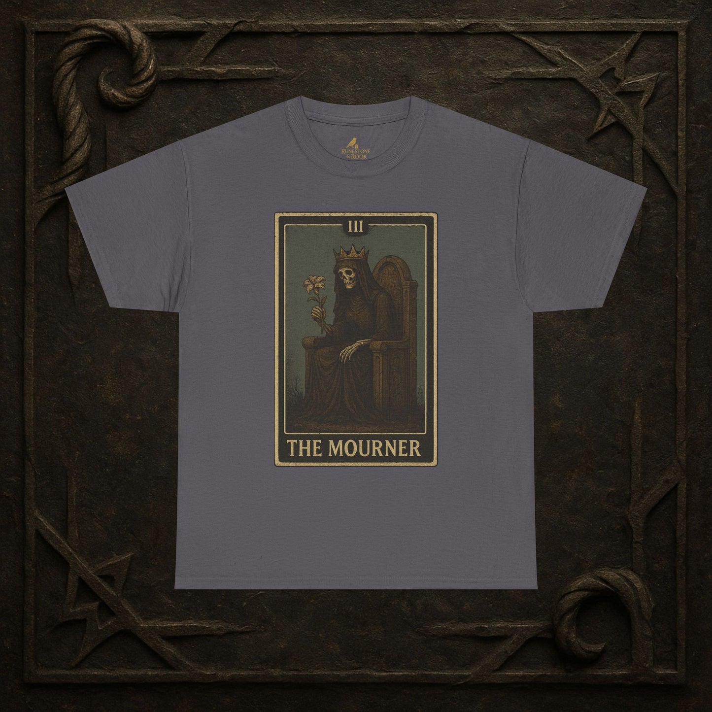 The Mourner – Tarot of the Dead Tee (Card III)