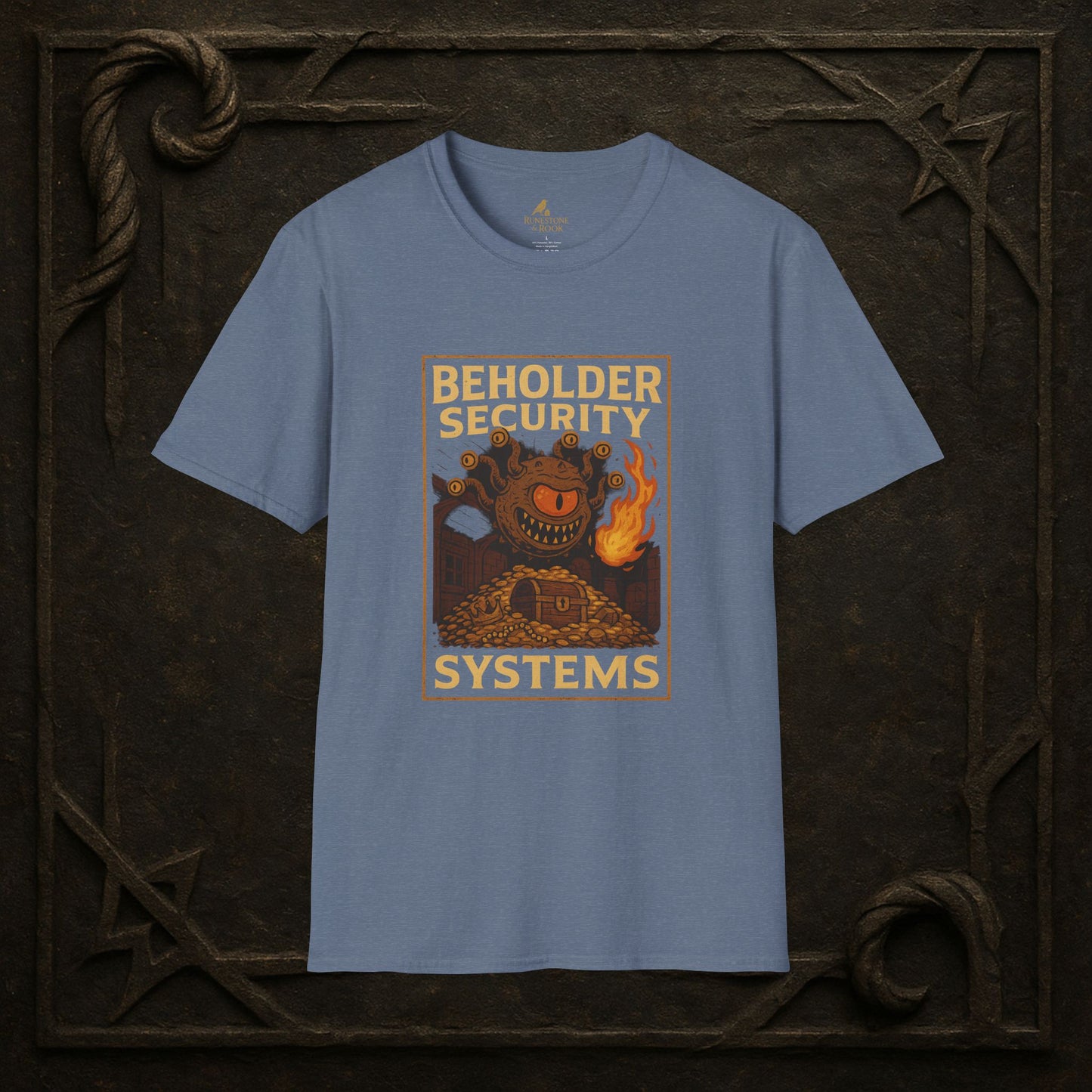 Beholder Security Systems – Fantasy Parody T-Shirt