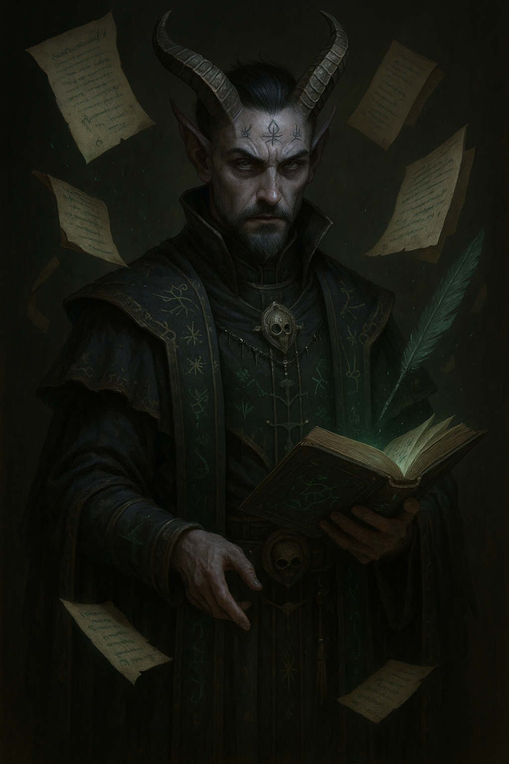 Vaelora Duskwight, The Warden of Withering Light – D&D 5e Antagonist NPC Bundle